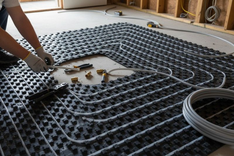 Panel Heating Installation