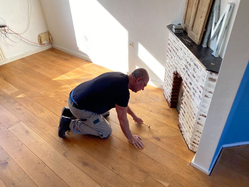 Pine Floor Installation