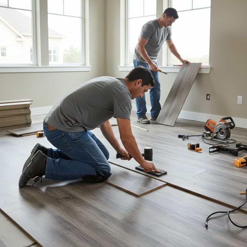 Plank Laminate Installation
