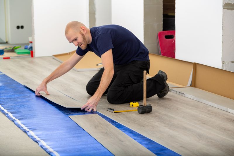Tiger Wood Floor Installation
