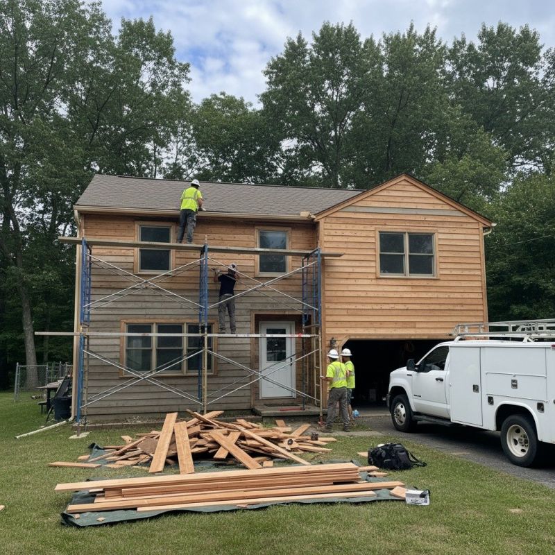 Wood Siding Replacement